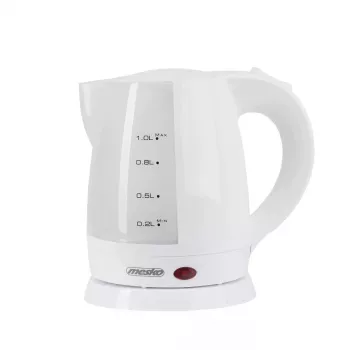 Chaleira elétrica Mesko 1 L 1600 W branca