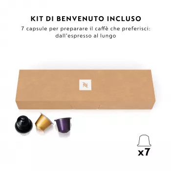 Máquina de café de cápsulas semiautomática De’Longhi Essenza Mini EN85.B 0,6 L