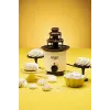 Fonte de chocolate Adler AD 4487 preto castanho branco 30 W