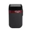 Aparador de pelos Adler AD 2923 — aparador de pelos para homem, 2 lâminas, molhado e seco, 45 min. de bateria, regulador deslizante, preto