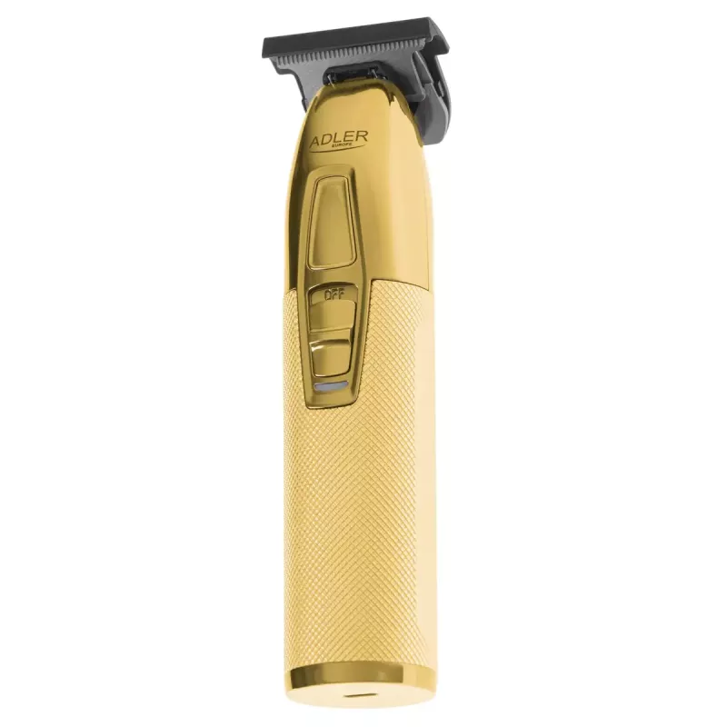 Aparador de barba Adler AD 2836G pilha 0,9 6 mm dourado