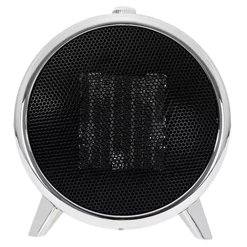 Termoventilador cerâmico elétrico Adler AD 7742 — 1500/750 W, de pé, 220–240 V, preto/prateado