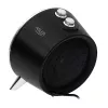 Termoventilador cerâmico elétrico Adler AD 7742 — 1500/750 W, de pé, 220–240 V, preto/prateado
