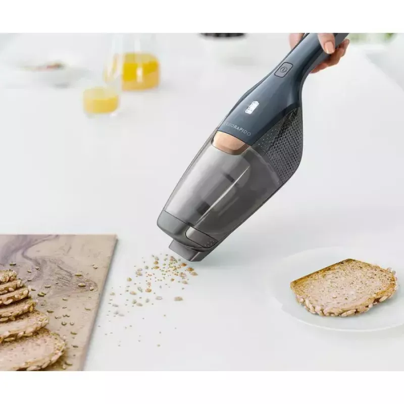 Aspirador vertical 2 em 1 Electrolux EERC75DB bateria seco ciclónico sem saco 0,5 L azul 1,5 Ah