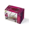 Aspirador LAFE 46412 — aspirador de pó, 800 W, tubo telescópico, 6 m de raio de ação, bordô