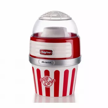 Máquina de pipocas Ariete 2957/00 vermelho transparente branco