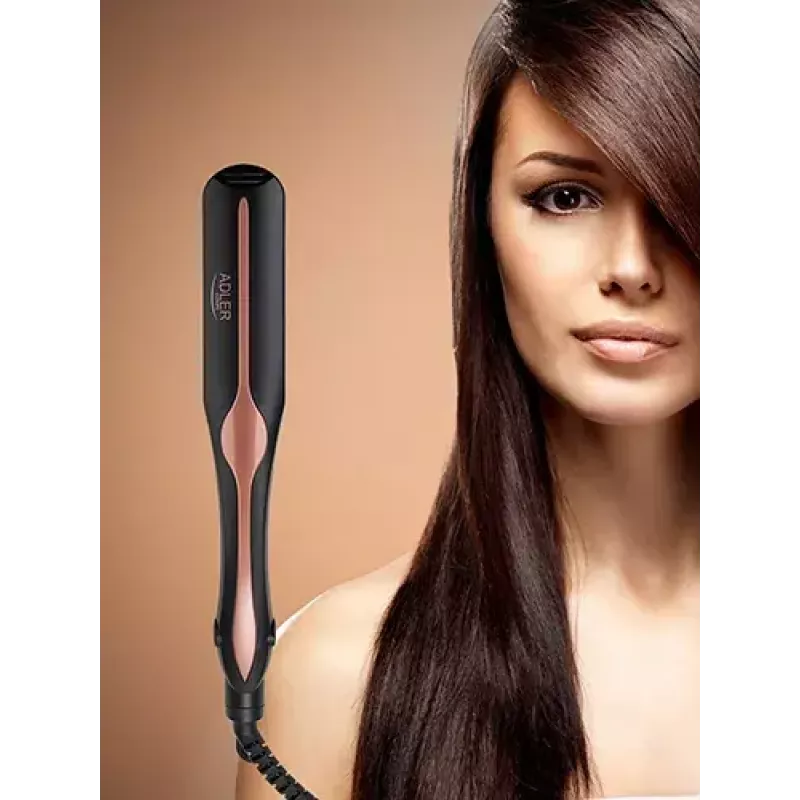 Prancha de cabelo Adler AD 2318 Warm preto coral 120 W