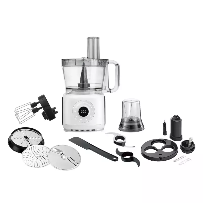 Adler AD 4224 robô de cozinha, 1000 W, taça de 2 l, 7 velocidades, branco