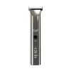 Adler AD 2834 máquina de cortar cabelo, de 3 mm a 1,2 cm, 4 pentes, LCD, prateado