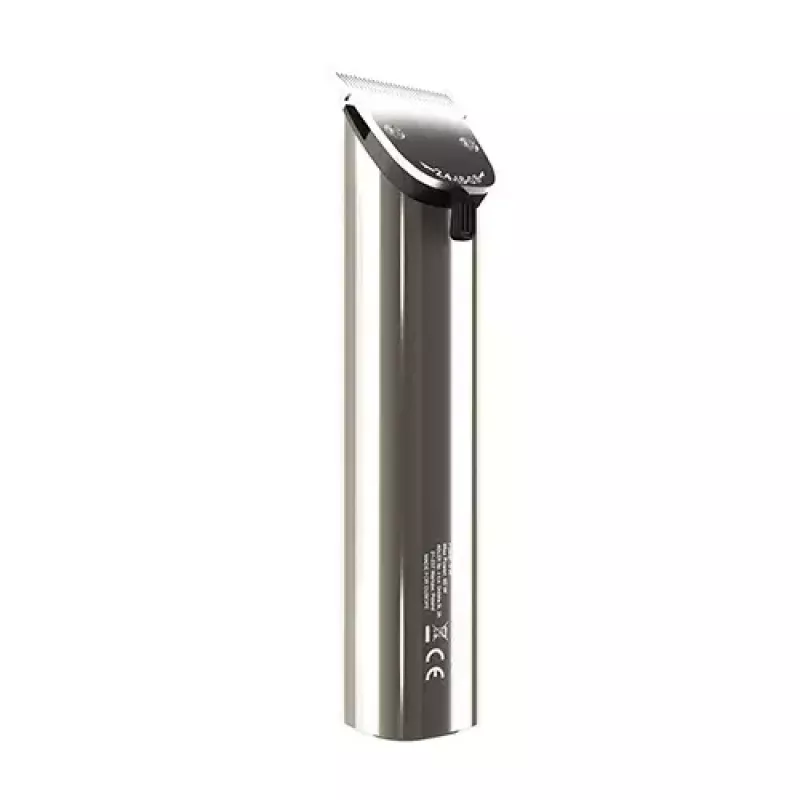 Adler AD 2834 máquina de cortar cabelo, de 3 mm a 1,2 cm, 4 pentes, LCD, prateado