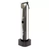 Adler AD 2834 máquina de cortar cabelo, de 3 mm a 1,2 cm, 4 pentes, LCD, prateado