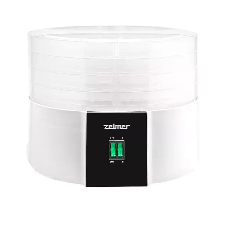 Desidratador de alimentos Zelmer ZFD1010 520 W preto branco plástico 30 cm