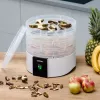 Desidratador de alimentos Zelmer ZFD1010 520 W preto branco plástico 30 cm