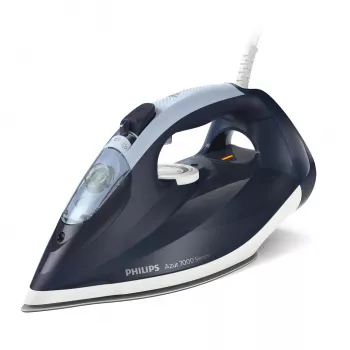 Ferro de engomar a vapor e a seco Philips DST7030/20 — 2800 W, depósito 0,3 l, vapor contínuo 50 g/min, golpe de vapor 250 g/min, base SteamGlide Plus