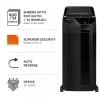 Destruidora de papel Fellowes AutoMax 600M corte micro 60 dB 23 cm preto