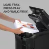 Destruidora de papel Fellowes AutoMax 600M corte micro 60 dB 23 cm preto