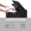 Destruidora de papel Fellowes AutoMax 600M corte micro 60 dB 23 cm preto