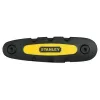 Multiferramenta STANLEY 14 em 1 ferramenta dobrável com bloqueio, preto/amarelo, 14 funções