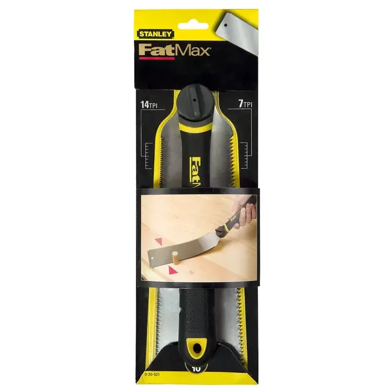 Stanley 0-20-501 serra japonesa de puxar, 600 mm, 17 TPI