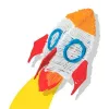 Pacote de filamento para impressão 3D 3DOODLER Start+ 250 peças, diâmetro 2,5 mm, cores fluorescentes compostáveis (vermelho néon, laranja, verde, amarelo, rosa)