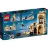 Conjunto LEGO Harry Potter Hogwarts Primeira Aula de Voo 76395 com minifiguras de Harry e Draco