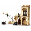 Conjunto LEGO Harry Potter Hogwarts Primeira Aula de Voo 76395 com minifiguras de Harry e Draco