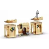Conjunto LEGO Harry Potter Hogwarts Primeira Aula de Voo 76395 com minifiguras de Harry e Draco