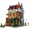 Conjunto de construção LEGO Icons 10350 Casa de Canto Tudor — 3.266 peças, 8 minifiguras, idade 18+, 260×250×310 mm