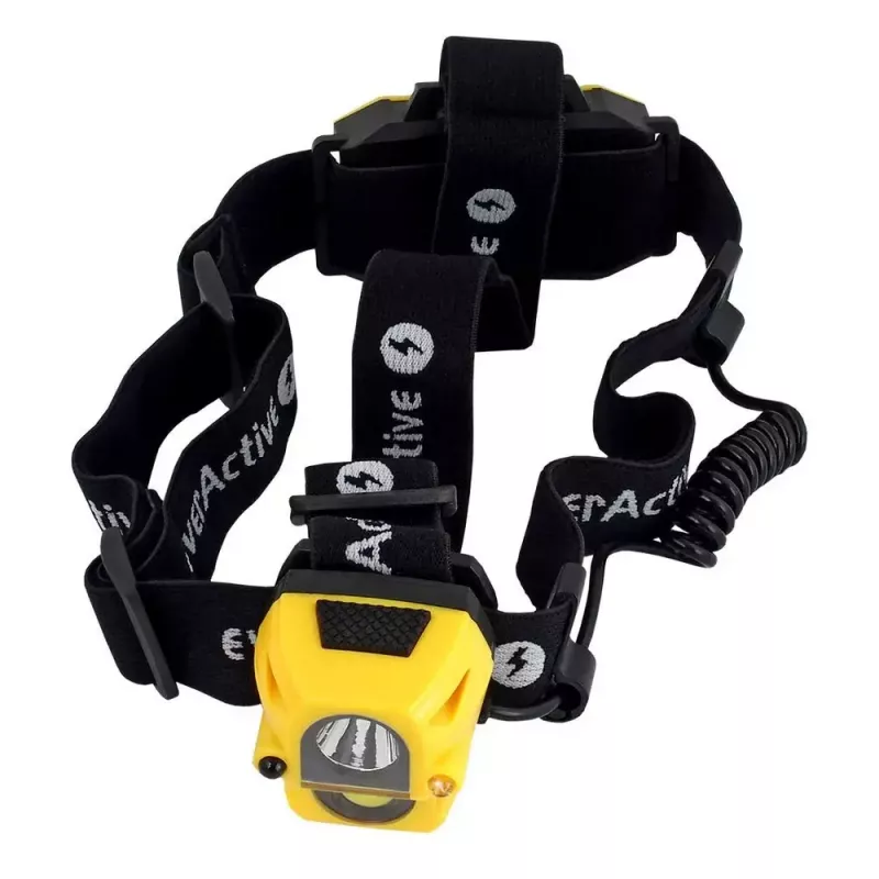 Lanterna de cabeça Everactive HL250 LED 3W amarela