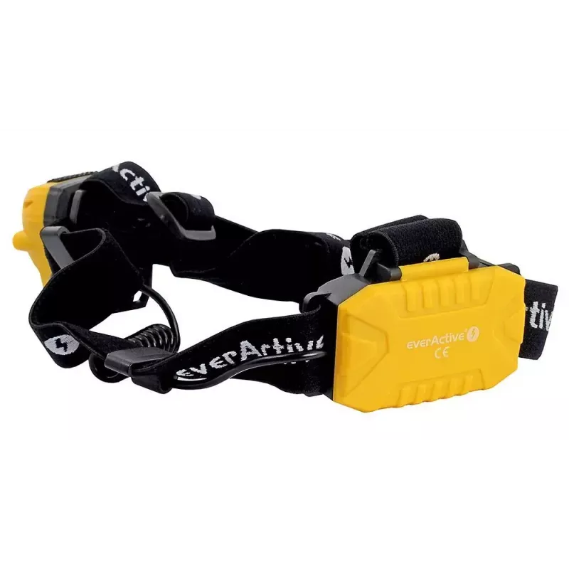Lanterna de cabeça Everactive HL250 LED 3W amarela