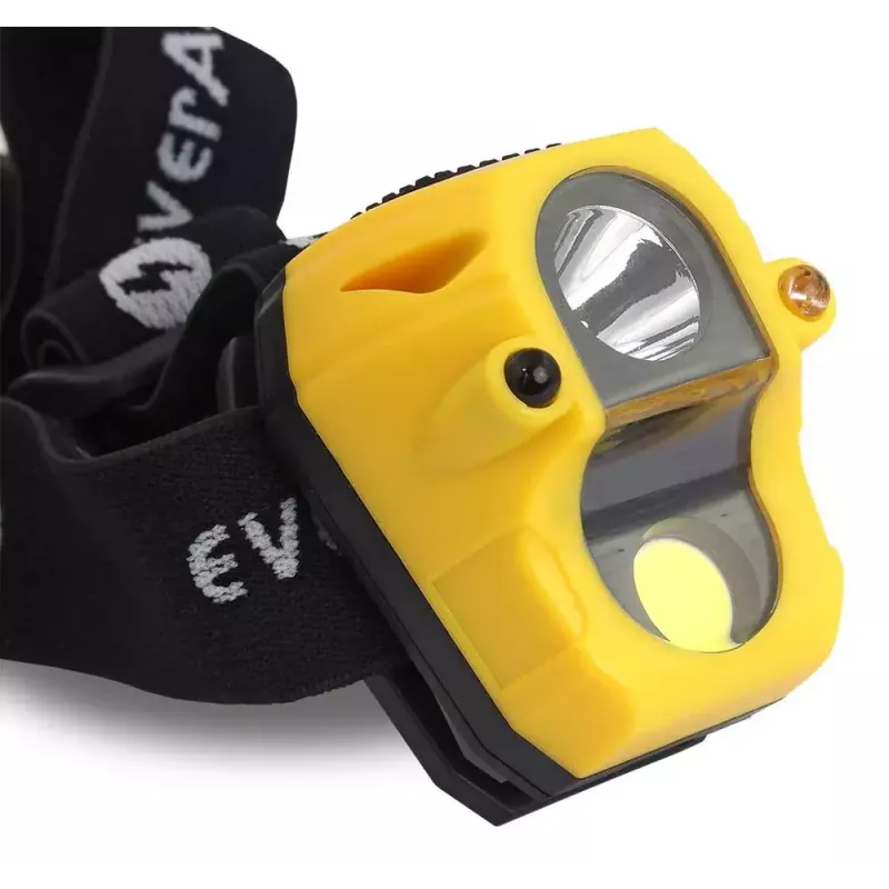 Lanterna de cabeça Everactive HL250 LED 3W amarela