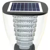 Candeeiro de pé exterior PowerNeed ESL-25H LED preto IP65