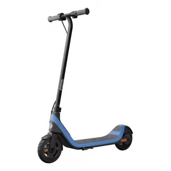 Troti Ninebot C2 Lite da Segway — motor 130W, bateria 56 Wh, velocidade máxima 16 km/h, autonomia 14 km, 7,8 kg, azul/preto