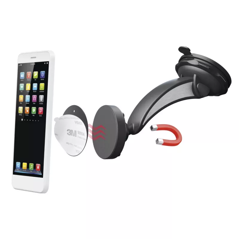 Suporte passivo Hama íman 00201512 preto para telemóvel/smartphone