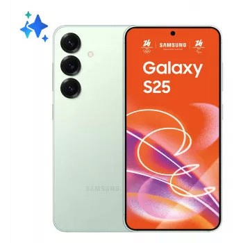 Samsung Galaxy S25 15,8 cm (6,2 polegadas) Dual SIM Android 15 5G USB Type-C 12 GB 256 GB 4000 mAh menta