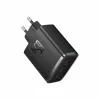 Baseus Cube Pro P10152301113-00 carregador rápido GaN 65 W, 2x USB-C + 1x USB-A, 110–240 V, preto, 0,154 kg