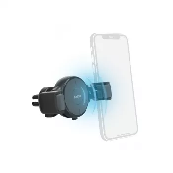 Hama FC10 Flex-Set smartphone antracite isqueiro carregamento sem fios carregamento rápido automóvel