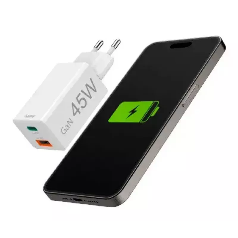 Hama 00201993 carregador móvel telemóvel, portátil, smartphone, tablet branco AC carregamento rápido interior