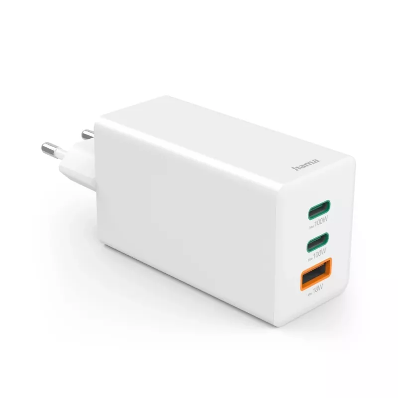 Hama 00201997 carregador móvel portátil, smartphone, tablet branco AC carregamento rápido interior
