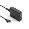 Hama 00201979 carregador para dispositivos móveis portátil, powerbank, smartphone, tablet preto AC carregamento rápido interior