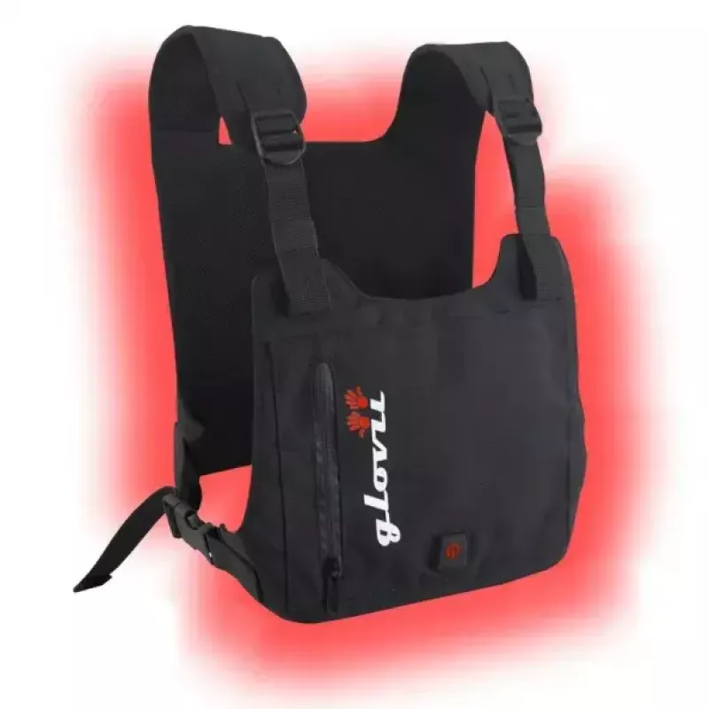 Glovii GV1U colete aquecido, universal, preto
