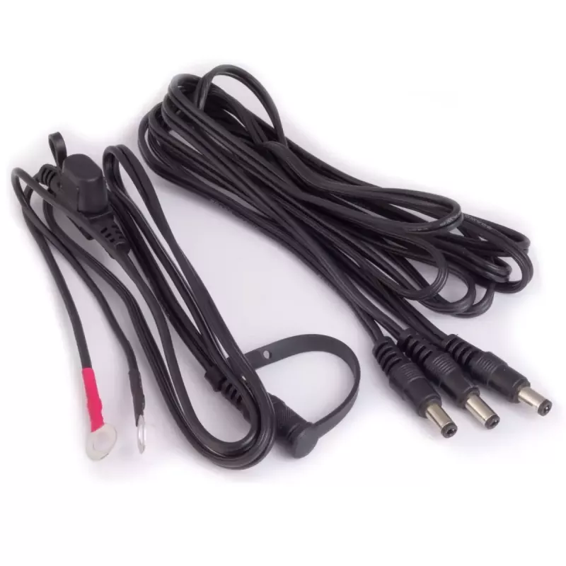 Luvas Glovii GDBL condução de mota poliéster pele adulto 800g