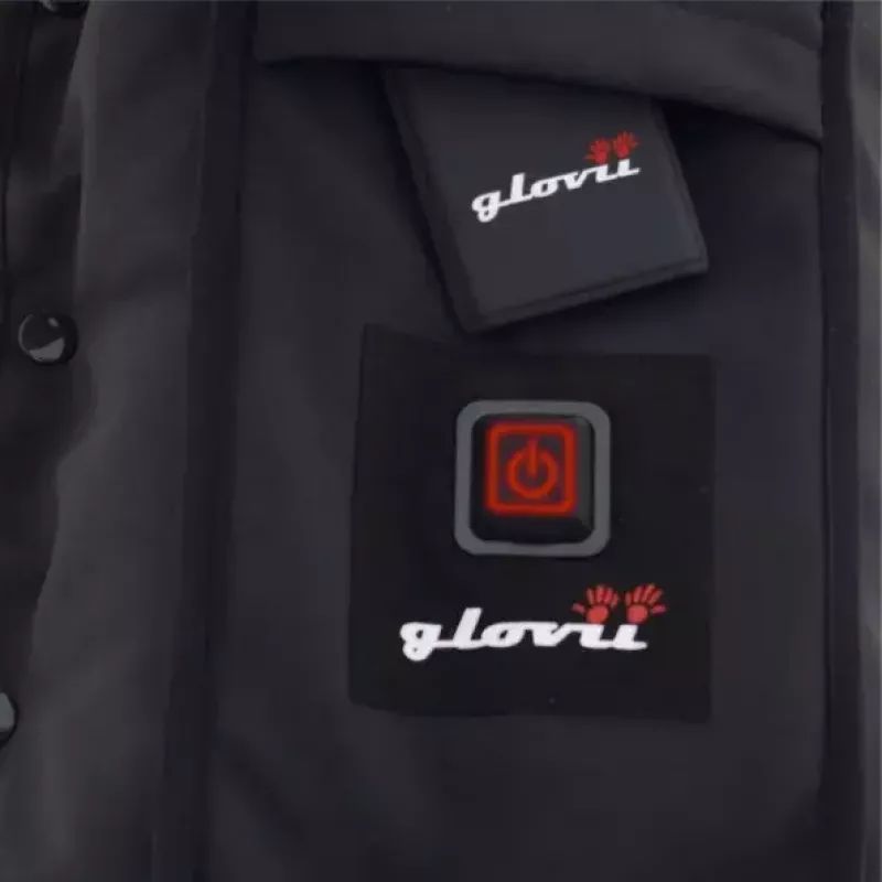 Proteção de costas Glovii GF41 Heated Muff 4in1 unissexo preto cinzento