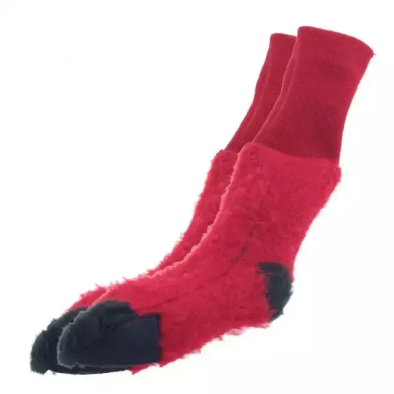 Glovii GQ3M peúgas aquecidas com telecomando, unissexo, tamanho M (35-40), vermelhas