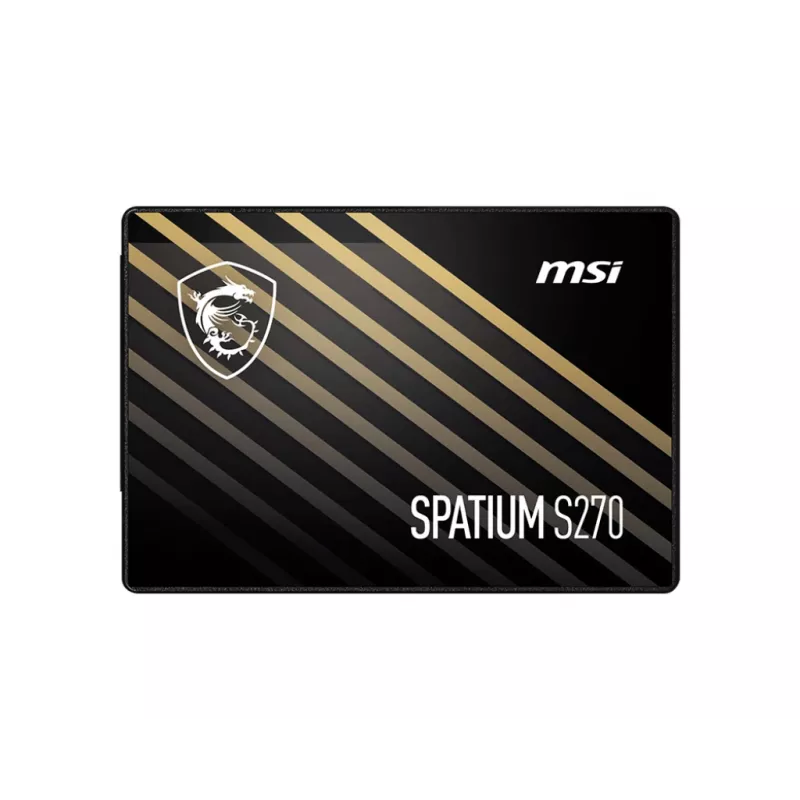 SSD SATA III de 2,5 polegadas MSI SPATIUM S270 960 GB – 500 MB/s de leitura, 450 MB/s de escrita, 3D-NAND