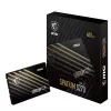 SSD SATA III 2,5 polegadas MSI SPATIUM S270 480 GB — 3D NAND, 450 MB/s escrita, 2 milhões de horas MTBF