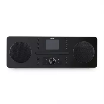 Leitor de CD portátil Hama DIR1570CBT preto, cinzento