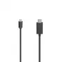 Cabo de vídeo Hama, ficha USB-C – ficha HDMI, Ultra-HD 4K, 1,50 m