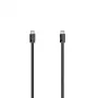 Hama 00200648 cabo USB-C para USB-C, USB 3.2 Gen 1, 5 Gbit/s, 100 W, E-Marker, 0,75 m, preto