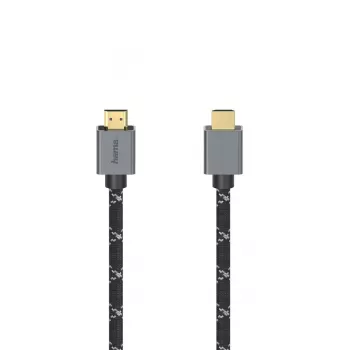 Cabo HDMI Hama 00200504 2 m HDMI Type-A (Standard) preto, cinzento